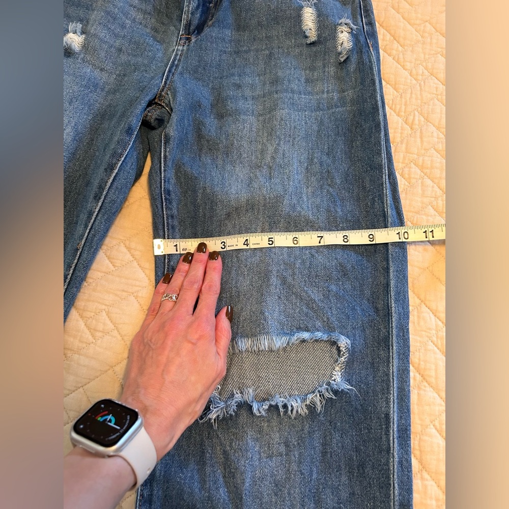 Insane Gene High Rise Straight Distressed Jeans - Picture 4 of 12